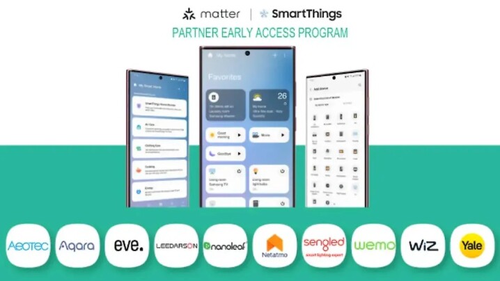 三星SmartThings物聯網平台開始加入相容Matter連接規範的物聯網裝置