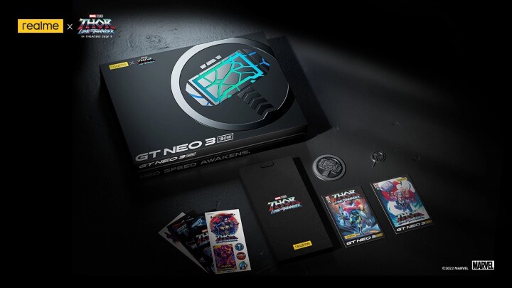 realme GT Neo 3 《雷神索爾：愛與雷霆》聯名版在印度開賣