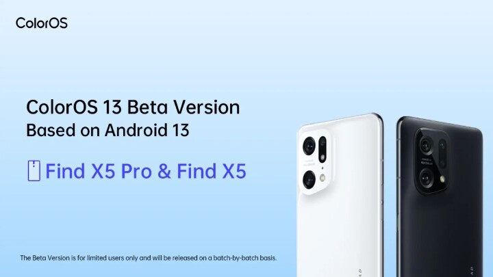 OPPO Find X5 系列在海外展開 Android 13/ColorOS 13 測試