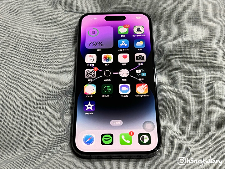 【亨開箱】iPhone 14 Pro 深紫 x imos x bitplay x 街景實拍