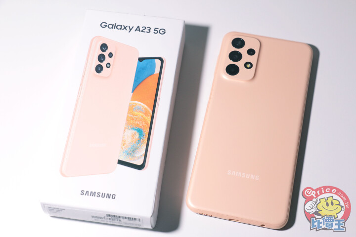 Samsung Galaxy A23 5G 開箱動手玩：配色時尚亮眼，效能、續航、規格相對中規中矩的萬元中階手機
