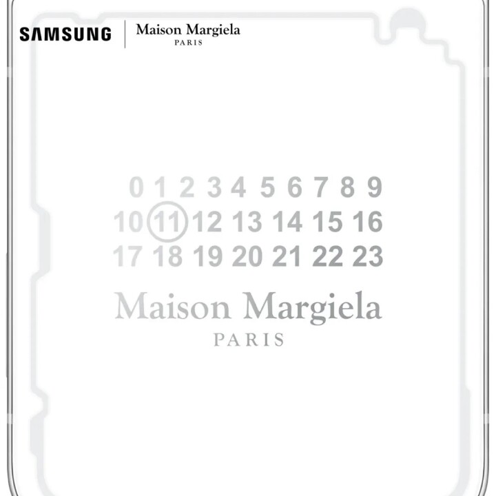 三星宣布將與奢華時尚品牌 Maison Margiela 合作，預計推出聯名款螢幕可凹折手機