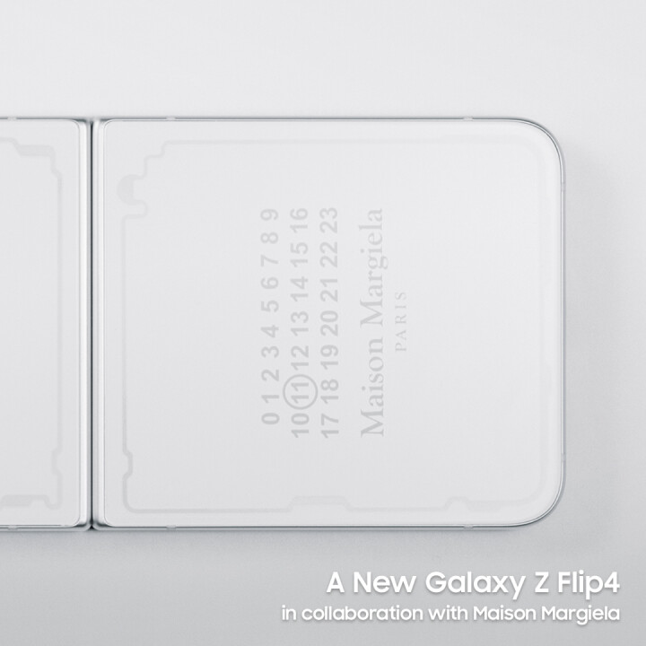 Samsung and boutique brand Maison Margiela launch Galaxy Z Flip 4 co-branded edition