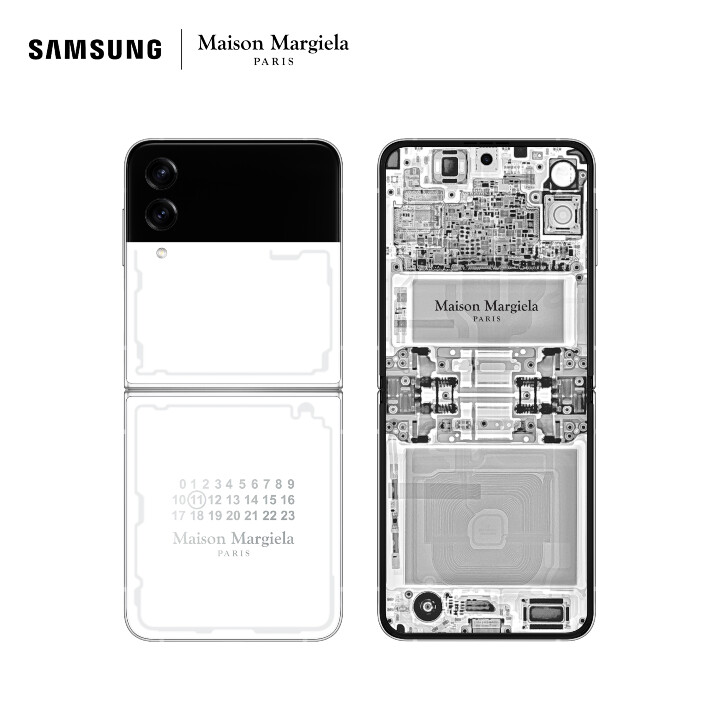 Samsung and boutique brand Maison Margiela launch Galaxy Z Flip 4 co-branded edition