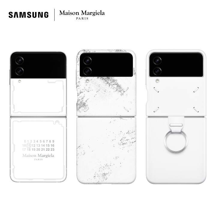三星與精品品牌 Maison Margiela 推出了 Galaxy Z Flip 4 聯名版