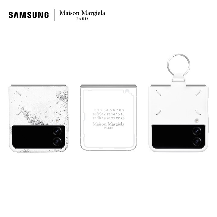三星與精品品牌 Maison Margiela 推出了 Galaxy Z Flip 4 聯名版