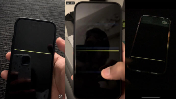 iPhone 14 Pro Max 螢幕冒出橫線，官方認了是軟體的問題