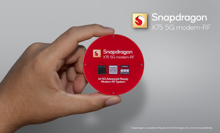 高通發表了更先進的 Snapdragon X75 5G 通訊模組