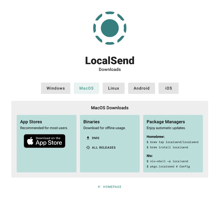 LocalSend：免費 iOS / Android / Windows / Mac 跨系統 Wi-Fi 檔案傳輸好夥伴