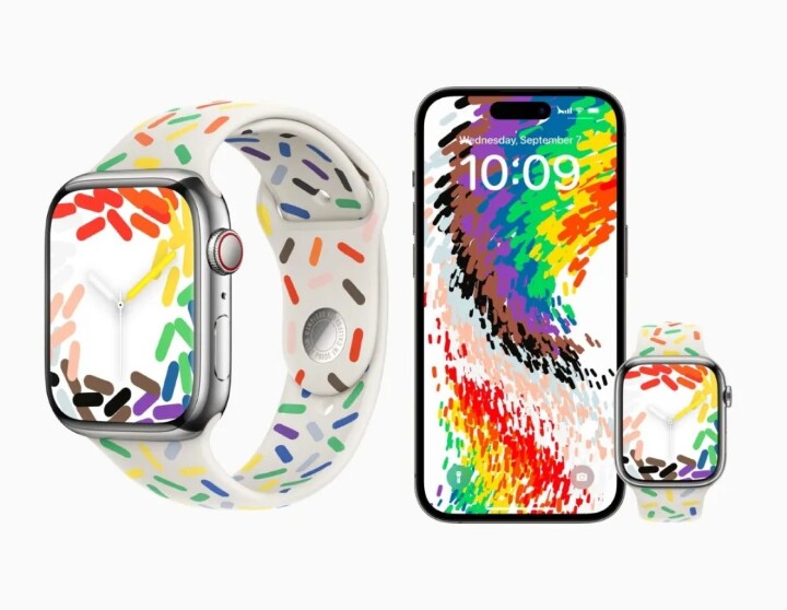 蘋果迎接同志驕傲月  推 Pride 版錶帶、錶面與桌面圖