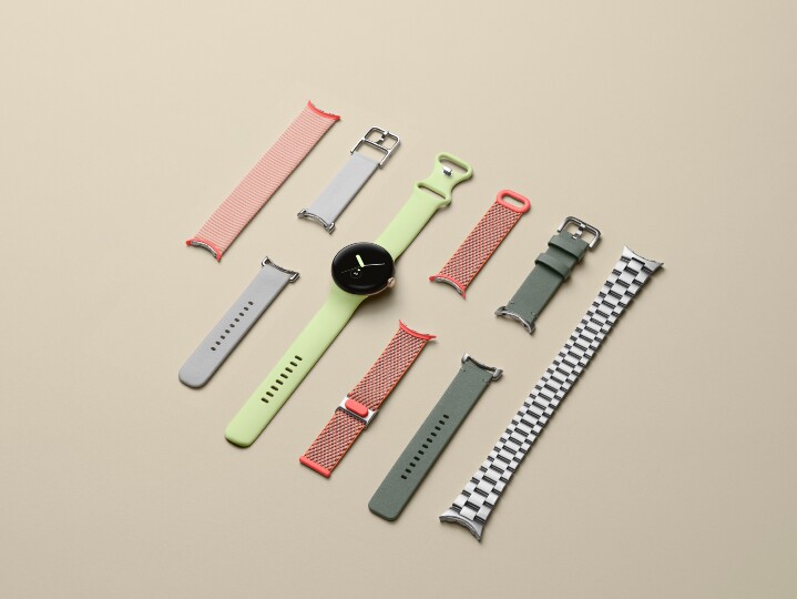 圖九、全新金屬鏈錶帶（髮絲銀）將於 6 月 16 日起在線上 Google 商店推出。.jpg