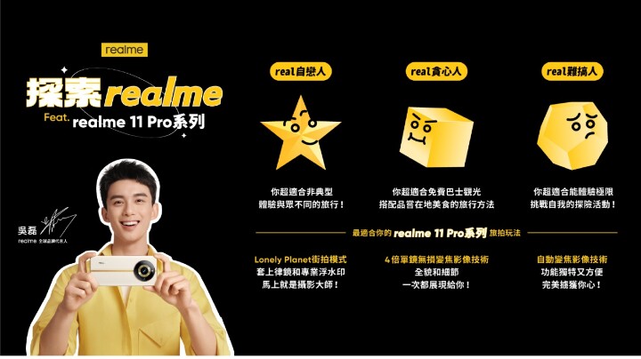 realme 11 Pro 預購量翻3倍！  首賣加碼優惠享多項好禮 