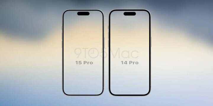 與前代 iPhone 模擬比較  iPhone 15 Pro 的窄邊框會變那麼細