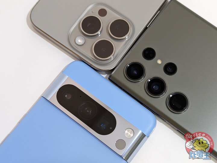 王者對決：Pixel 8 Pro、S23 Ultra 與 iPhone 15 Pro Max 相機比較詳細評測