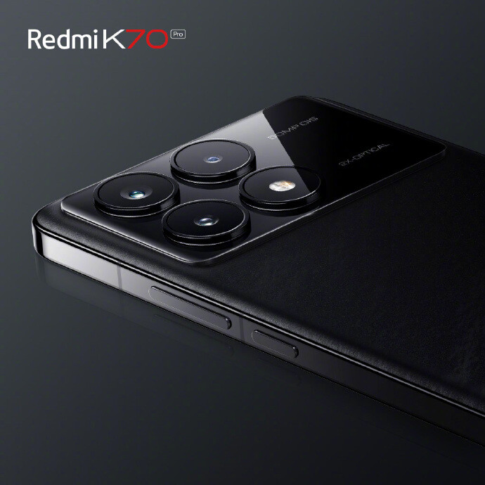 1.3mm 高透玻璃搭配金屬邊框  小米公佈 Redmi K70 Pro 雙色外觀