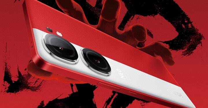 採用醒目紅白撞色設計  iQOO Neo9 系列下月發表