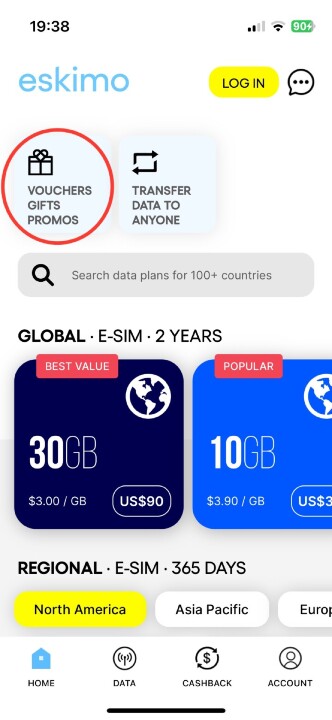【教學】12 月限定小資族出國省錢妙招  免費兌換可漫遊 80 國的 e-SIM 和 1GB 數據 