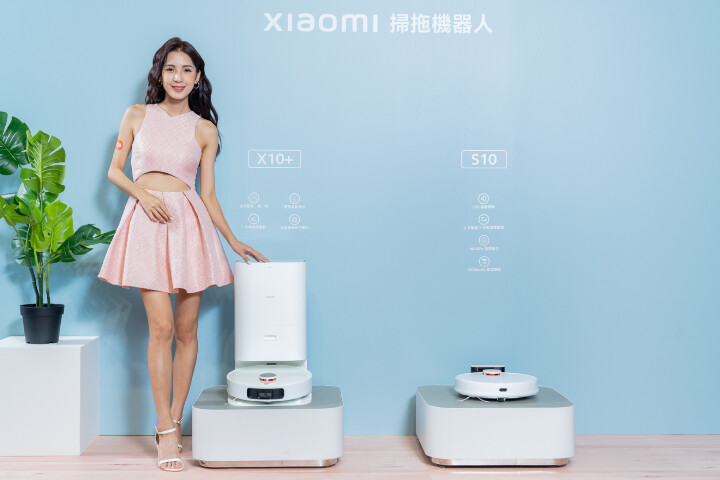 9. Xiaomi 掃拖機器人 X10+一機擁有全自動掃地、拖地、集塵、清洗拖布的功能，簡單開啟就能將家中打掃得乾淨無塵。且全自動智慧型工作站還支援自動集塵、清洗拖布、熱風烘乾和注.jpg
