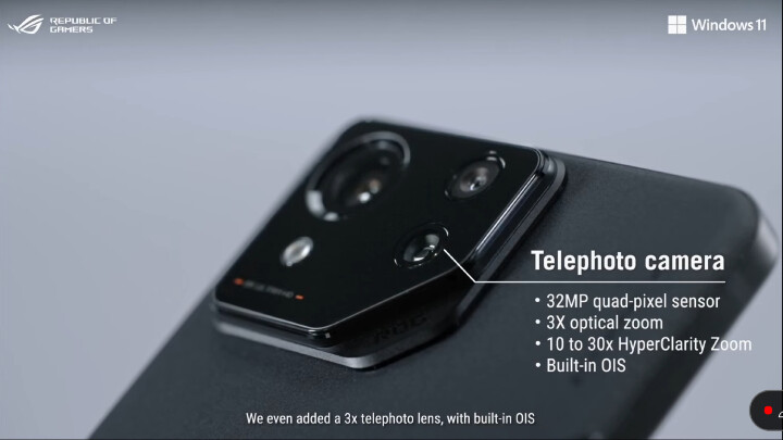 IP68 防水、相機更進化　華碩發表 ROG Phone 8 系列手機