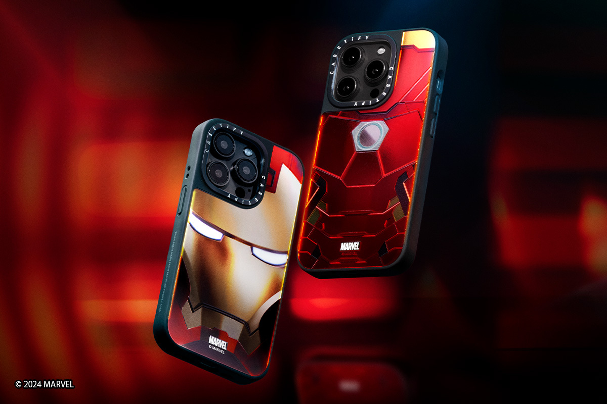 CASETiFY 聯名《鋼鐵人》推出立體頭盔 AirPods 保護殼與一系列電子生活配件