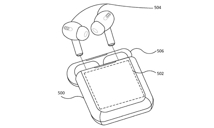  中國廠商推出有螢幕的 AirPods 充電盒  抄襲自蘋果未實現的專利圖