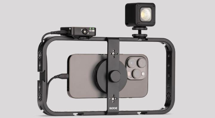滿足專業攝影創作者需求  RODE 推出 MagSafe 磁吸式手機攝影提籠