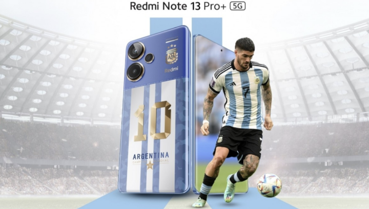 紅米 Note 13 Pro+ 推出世界足球冠軍版聯名版