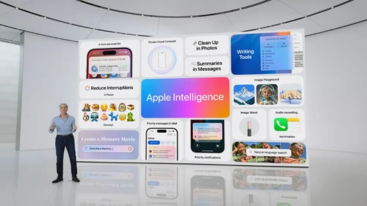 預計在今年秋季率先在美國市場推出的「Apple Intelligence」服務，可能僅有特定功能先上線