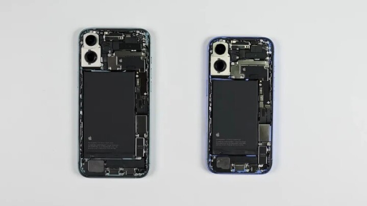 iPhone 16 固定電池的黏合劑可透過通電移除，iPhone 16 Pro 則採用不鏽鋼外殼設計的模組化電池