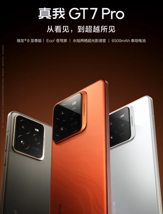 realme 新機 GT 8 Pro 傳搭載 8000mAh 巨量電池