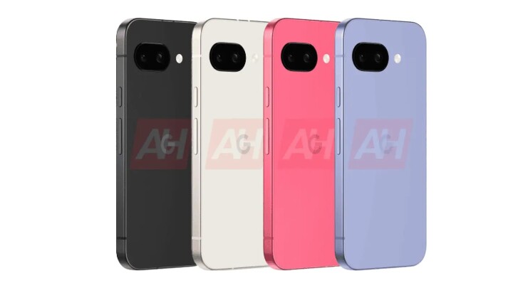 Google Pixel 9a 四色產品圖再次曝光，相機模組突出消失超平整