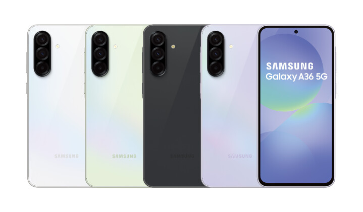 【新聞圖片7】Galaxy A36 5G推出秘境黑、夜光紫、滑雪白、極光綠4款顏色。.jpg