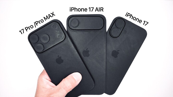 iPhone 17 全系列模型曝光，iPhone 17 Air 上手超薄