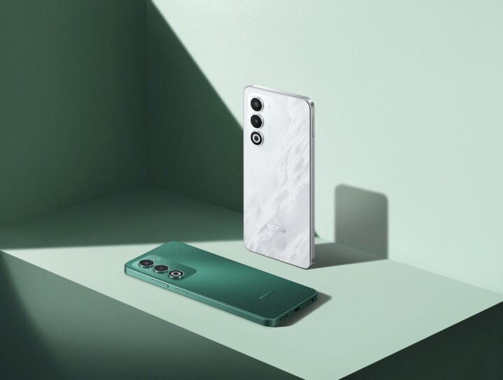 OPPO A5 5G推出極光綠和晨霧白兩種配色,售價NT$6,990元,即日起於各通路陸續開賣.jpg OPPO A5 5G推出極光綠和晨霧白兩種配色,售價NT$6,990元,即日起於各通路陸續開賣.jpg