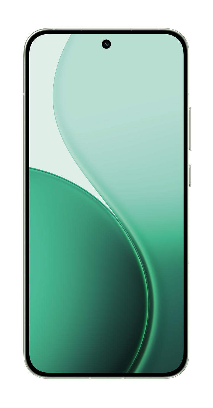 OPPO Reno 14 薄荷綠 正面