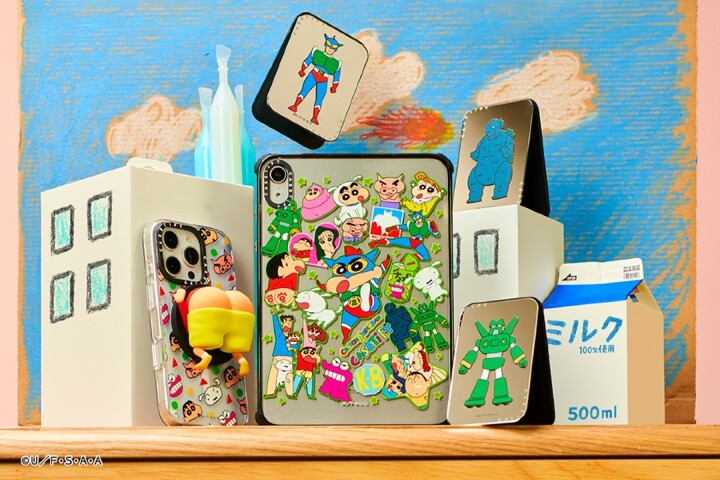圖1. CASETiFY 與風靡全球超過 30 年的經典動漫《蠟筆小新》推出聯名系列，多款限量電子配件強勢登場！.jpg