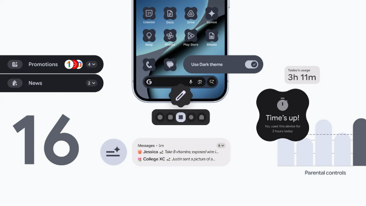 Google 圖一：Android 16 帶來更多功能更新.png
