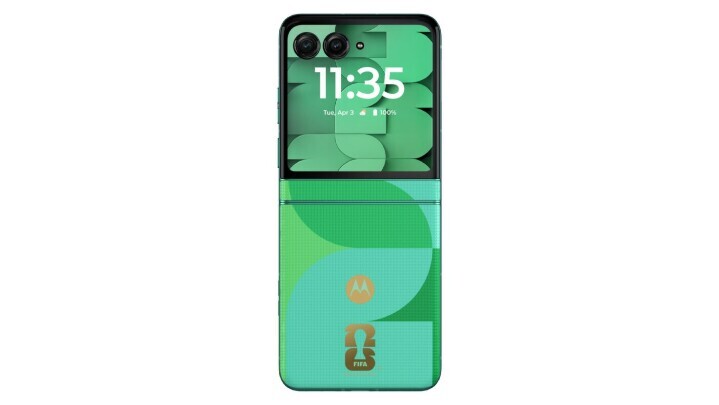 Moto 宣布 1/6 推出世界杯足球賽聯名 Razr 摺疊新機