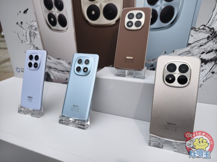 主打耐摔防水　小米推 REDMI Note 15 系列 