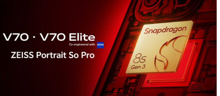 撞臉 OPPO Reno？vivo 官網搶先公布 V70 系列外型與規格！