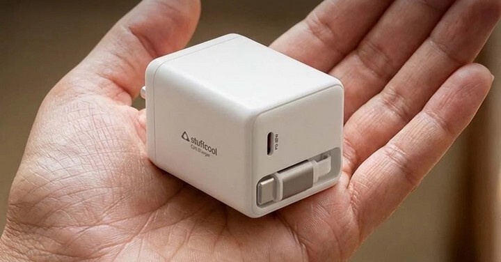 線直接收進去！Stuffcool 推出 Zeno 65W GaN 充電器 筆電、手機一顆搞定