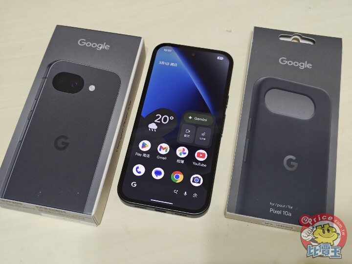 Google Pixel 10a 外觀、性能、續航、相機、開箱實測