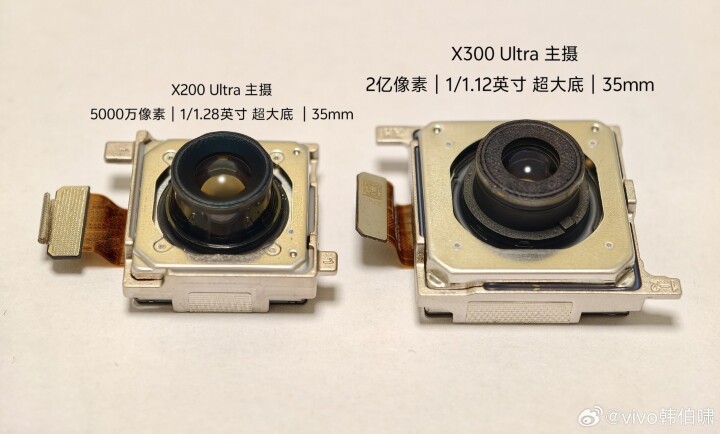 更大感光元件加持，官方公布 vivo X300 Ultra 相機規格