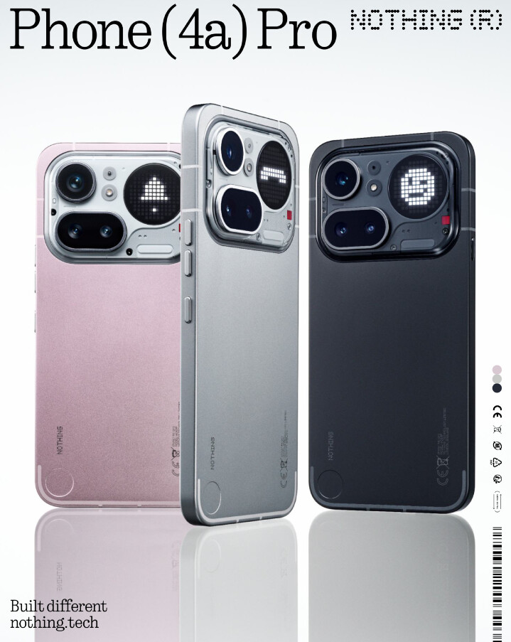 Nothing Phone (4a) &amp; (4a) Pro 手機、Headphone (a) 頭戴式耳機全新登場