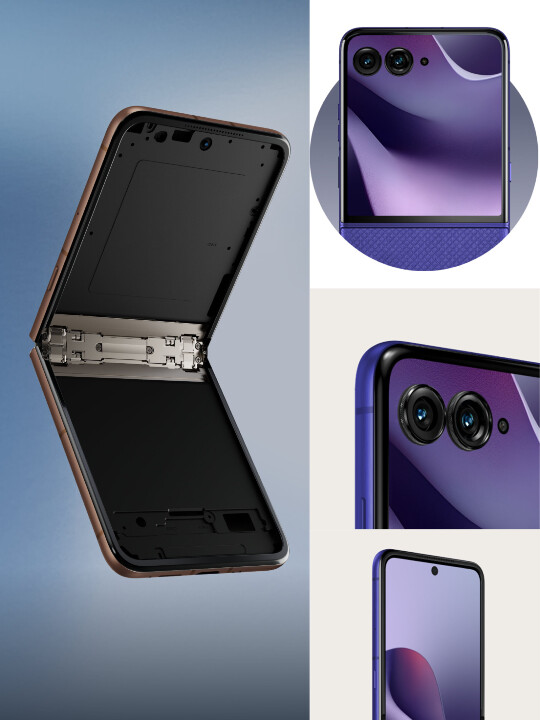 仍有特殊木紋機身，motorola razr 70 ultra 更多官方圖片曝光