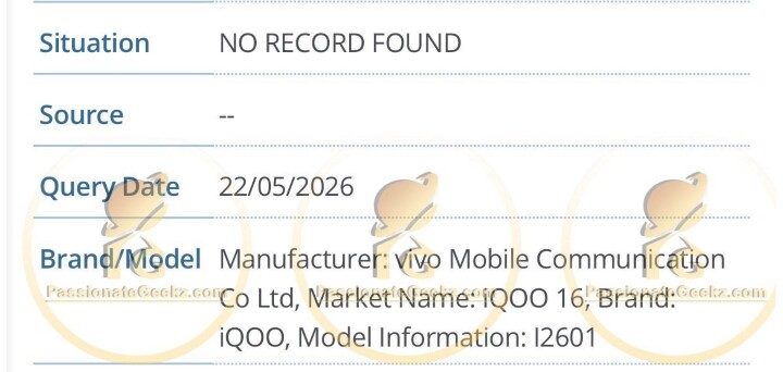 傳 iQOO 16 現已在開發階段！具備超大電池，但價格喊漲