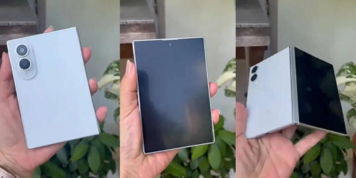 上手有如一本手帳，三星 Galaxy Z Fold8 寬版模型機曝光