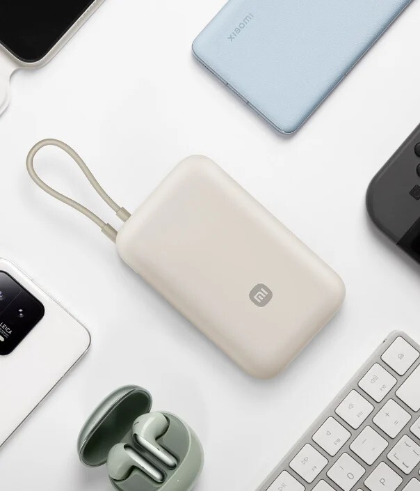 小米推出新款萬元行動電源 內建 USB - C 線支援 22.5W 快充