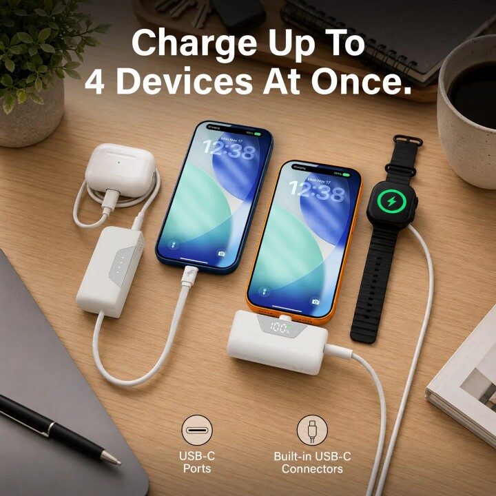 Nimble 推出可一分為二行動電源 10,000mAh 容量支援共享充電