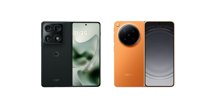 【PK 擂台】 書本型摺疊機對決 OPPO Find N6  V.S. Moto razr fold